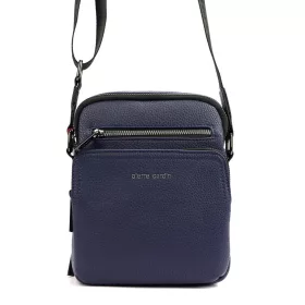   Pierre Cardin IZA304 kék férfi oldaltáska, válltáska 19 x 23 x 9 cm