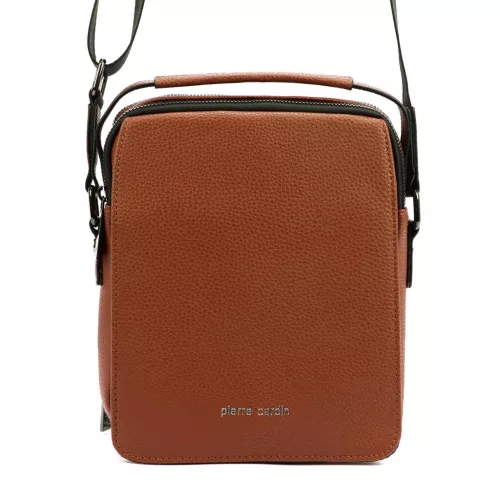 Pierre Cardin IZA304 522166 barna férfi oldaltáska 22 x 20 x 8 cm