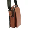 Pierre Cardin IZA304 522166 barna férfi oldaltáska 22 x 20 x 8 cm