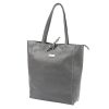 MiaMore 01-014 Z taupe női bőr válltáska 40 x 38 x 13 cm 
