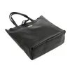 MiaMore 01-014 Z  világosbarna női bőr válltáska, shopper 40 x 38 x 13 cm