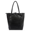 MiaMore 01-014 Z  világosbarna női bőr válltáska, shopper 40 x 38 x 13 cm
