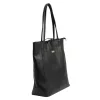 MiaMore 01-014 Z  világosbarna női bőr válltáska, shopper 40 x 38 x 13 cm