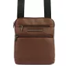 Pierre Cardin IZA364 3744 barna férfi oldaltáska 25.5 x 21 x 5 cm