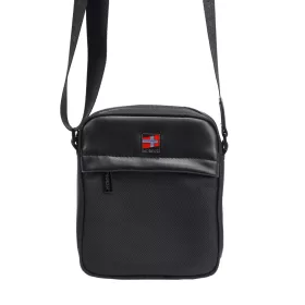   Nordee S110 fekete férfi oldaltáska, válltáska 16 x 19 x 6.5 cm