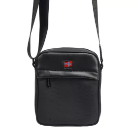   Nordee S110 fekete férfi oldaltáska, válltáska 16 x 19 x 6.5 cm