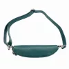 MiaMore 01-029 kék női bőr válltáska, oldaltáska, crossbody 23 x 13 x 6 cm