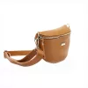 MiaMore 01-029 konyakbarna női bőr válltáska, oldaltáska, crossbody 23 x 13 x 6 cm