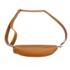 MiaMore 01-029 konyakbarna női bőr válltáska, oldaltáska, crossbody 23 x 13 x 6 cm