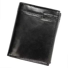   Charro IMPRUNETA 1379 fekete férfi bőr pénztárca 10 x 12.5 x 3 cm
