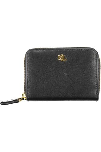 Ralph Lauren fekete női bőr pénztárca 12 x 8 x 2 cm 