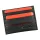 Pierre Cardin SAHARA TILAK15 475 fekete-piros férfi bőr pénztárca 10 x 7,5 cm