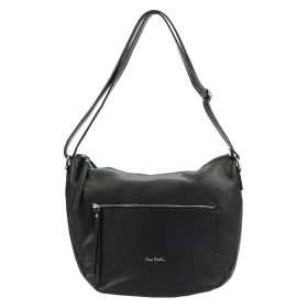   Pierre Cardin 55039 TSC fekete női bőr válltáska 39 x 30 x 12 cm