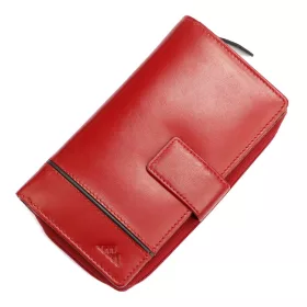   EL FORREST 578-41 RFID piros női bőr pénztárca 10 x 17 x 3.3 cm