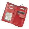 EL FORREST 578-41 RFID piros női bőr pénztárca 10 x 17 x 3.3 cm