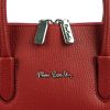 Pierre Cardin 55045 TSC bordó női bőr kézitáska, válltáska, oldaltáska 34 x 31.5 x 17 cm