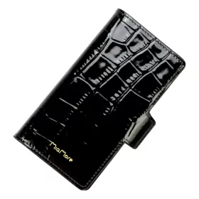   MiaMore L1781 fekete női bőr telefontartó 16 x 9 x 2 cm IPHONE 11