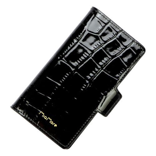 MiaMore L1781 fekete női bőr telefontartó 16 x 9 x 2 cm IPHONE 11