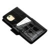 MiaMore L1781 fekete női bőr telefontartó 16 x 9 x 2 cm IPHONE 11