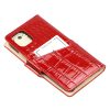 MiaMore L1781 piros női bőr telefontartó 16 x 9 x 2 cm IPHONE 11