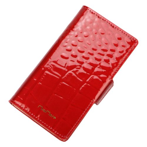 MiaMore L1781 piros női bőr mobiltartó 16 x 9 x 2 cm IPHONE 12