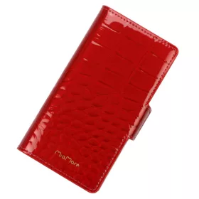   MiaMore L1781 piros női bőr mobiltartó 16 x 8.5 x 2 cm IPHONE 12 PRO