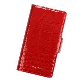   MiaMore L1781 piros női bőr telefontartó 9 x 15.5 x 2 IPHONE 13