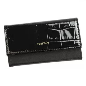   MiaMore L1782 fekete női bőr telefontartó 15.5 x 9 x 3 cm IPHONE 12