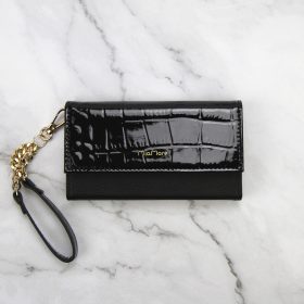   MiaMore L1782 fekete női bőr telefontartó 15.5 x 9 x 3 cm IPHONE 13