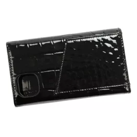   MiaMore L1782-2 fekete női bőr mobiltartó 15.5 x 9 x 3 cm IPHONE 13 PRO
