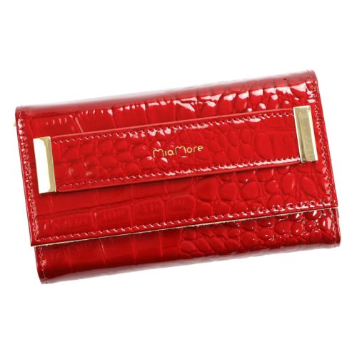 MiaMore L1784 piros női bőr mobiltartó 15.5 x 9 x 4 cm IPHONE 12