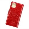 MiaMore L1789 piros női bőr mobiltartó 9 x 15.5 x 3 cm IPHONE 13