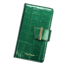   MiaMore L1789 zöld női bőr mobiltartó 9 x 15.5 x 3 cm IPHONE 13