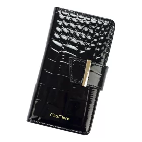   MiaMore L1789 fekete női bőr irattartó 9 x 15.5 x 3 cm IPHONE 13 PRO