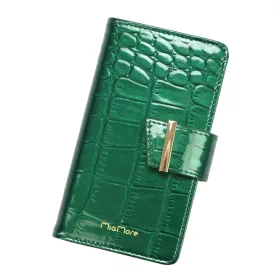   MiaMore L1789 zöld női bőr mobiltartó 9 x 15.5 x 3 cm IPHONE 13 PRO
