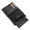 Pierre Cardin TILAK75 331 fekete-piros férfi bőr pénztárca 10 x 13 x 3 cm