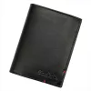 Pierre Cardin TILAK75 331 fekete férfi valódi bőr pénztárca 10 x 13 x 3 cm