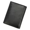 Pierre Cardin TILAK75 331 fekete férfi valódi bőr pénztárca 10 x 13 x 3 cm