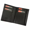 Pierre Cardin TILAK75 331 fekete férfi valódi bőr pénztárca 10 x 13 x 3 cm