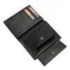 Pierre Cardin TILAK75 331 fekete férfi valódi bőr pénztárca 10 x 13 x 3 cm