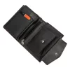 Pierre Cardin TILAK75 326 fekete-piros férfi bőr pénztárca 9,5 x 13 cm