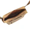 Wild MN-6-MH 1883 barna férfi bőr oldaltáska, válltáska 21 x 26 x 6.5 cm