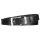 Peterson PTN 2600691 fekete férfi bőr öv 120 cm