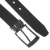 Peterson PTN 2600691 fekete férfi bőr öv 120 cm