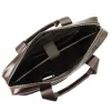 Nordee S134 S barna férfi bőr laptoptáska 15,6" 38 x 27 x 9 cm