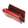 Cavaldi H29-1-SBF-3207 piros női bőr pénztárca 14 x 9 cm
