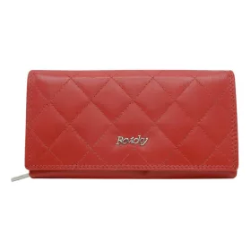   Rovicky R-RD-07-GCL-Q piros női bőr pénztárca 9,5 × 16 cm