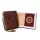 Peterson PTN N4C-02-HWM barna férfi bőr pénztárca 10 x 13 x 2 cm