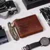 Peterson PTN N992C-09-HWM barna férfi bőr pénztárca 12.5 x 10 x 2 cm