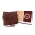 Peterson PTN N992C-03-HWM barna férfi bőr pénztárca 12.5 x 10 x 2 cm